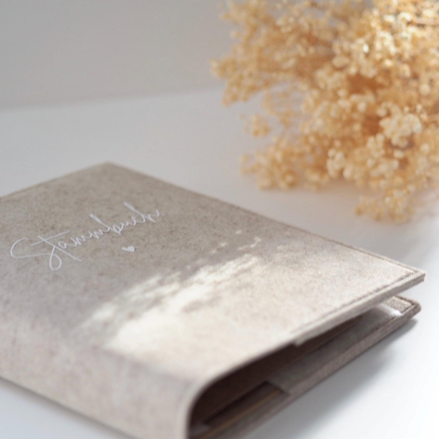 Stammbuch im A5-Format | Zeitlose Erinnerung an Eure Liebe