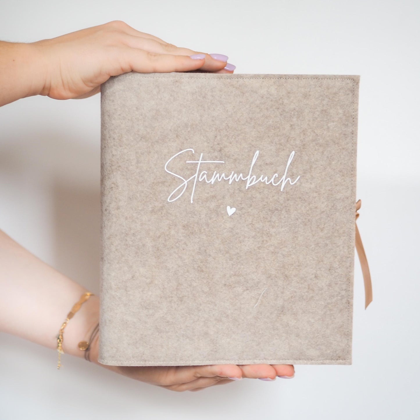Stammbuch im A5-Format | Zeitlose Erinnerung an Eure Liebe