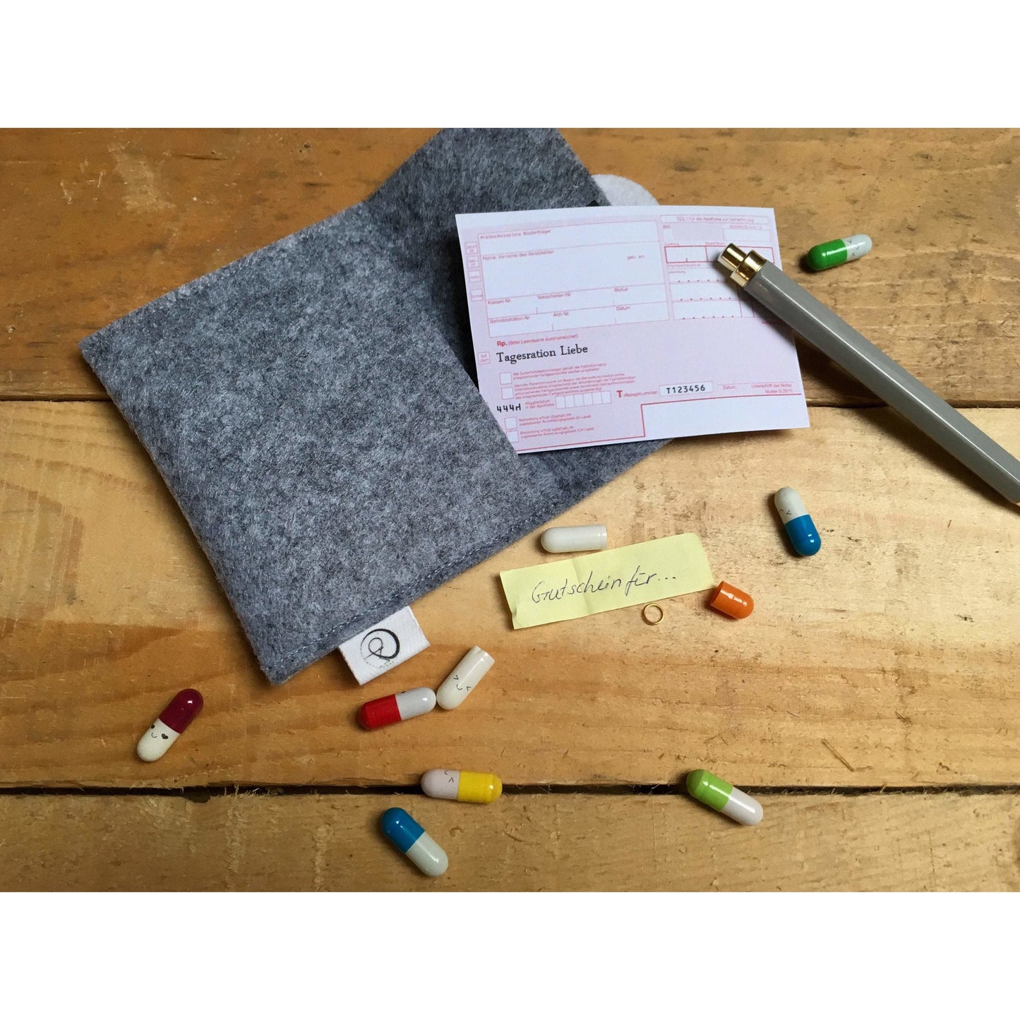 Gutscheinverpackung - Tagesration Liebe / Glück-RMdesign