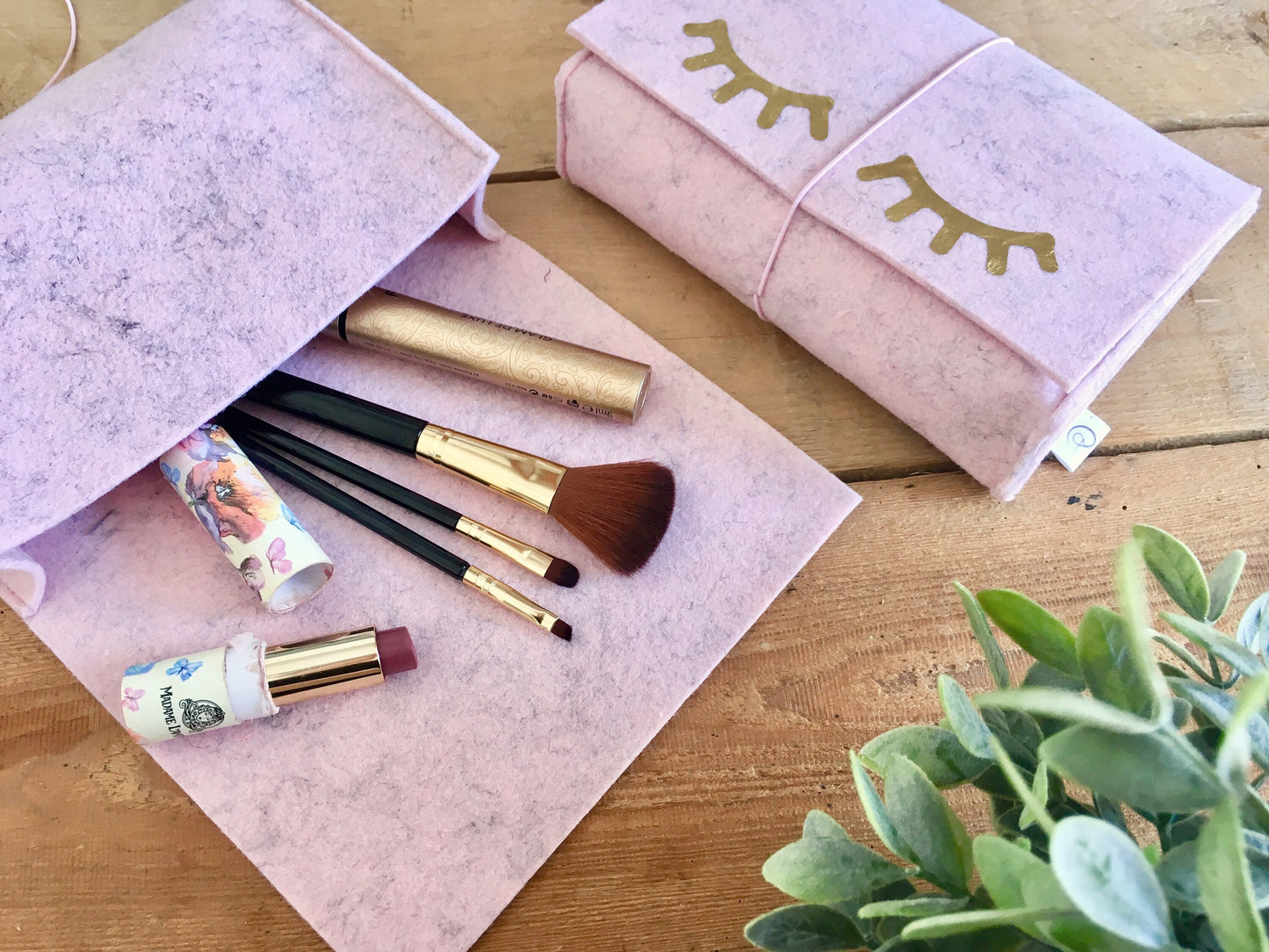 Kosmetiktasche rosa - SleepyEyes - die perfekte Tasche für Make-Up