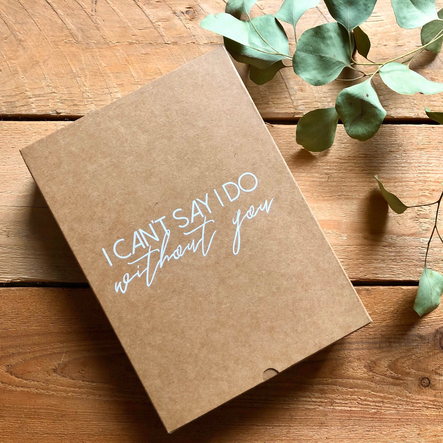 Trauzeugin Geschenk | I can not say I do, without you | Trauzeugin fragen