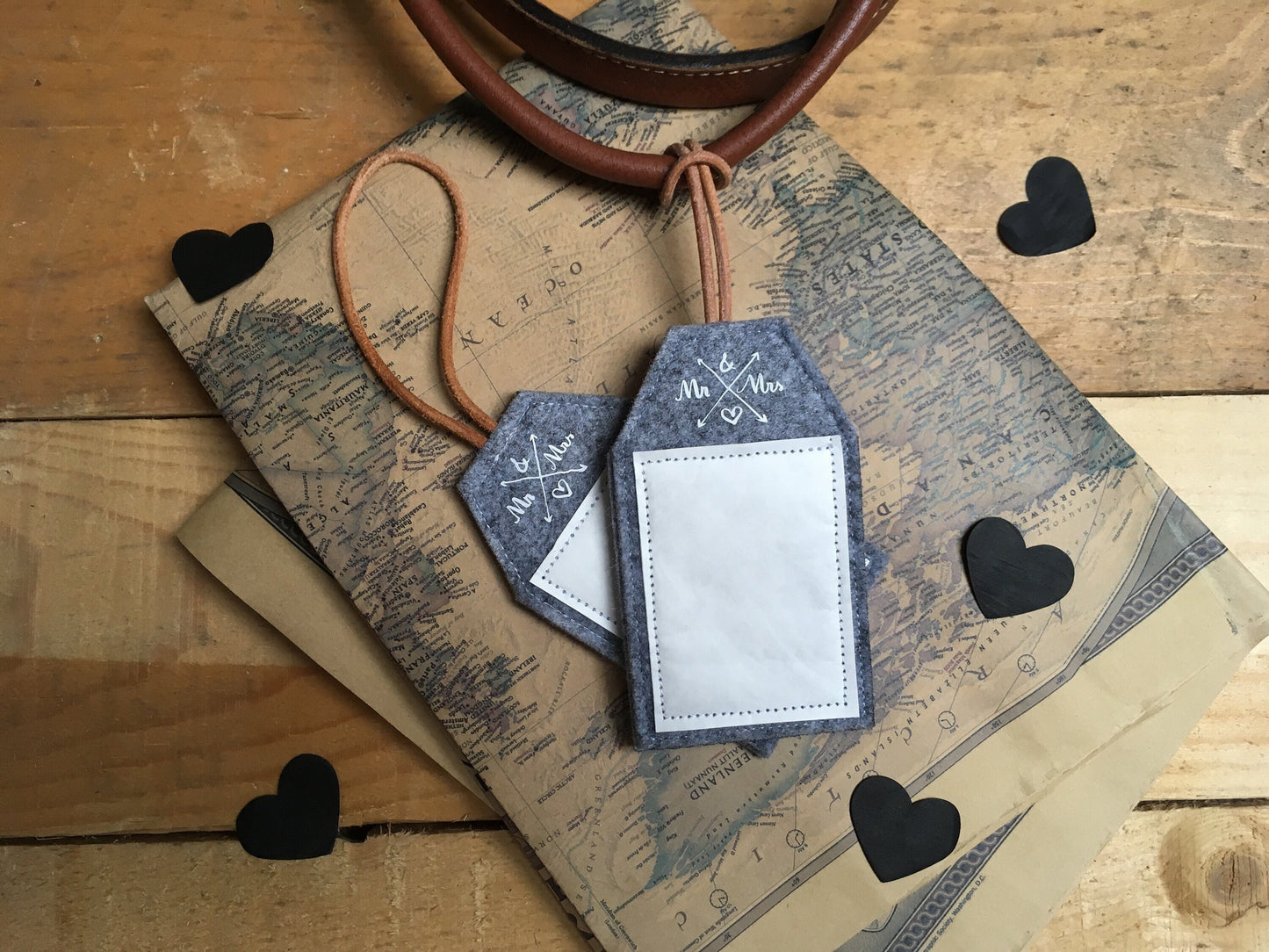 Kofferanhänger | Mr & Mrs | perfekte Hochzeitsgeschenk für die Flitterwochen | Kofferanhänger personalisiert | Hochzeitsgeschenk
