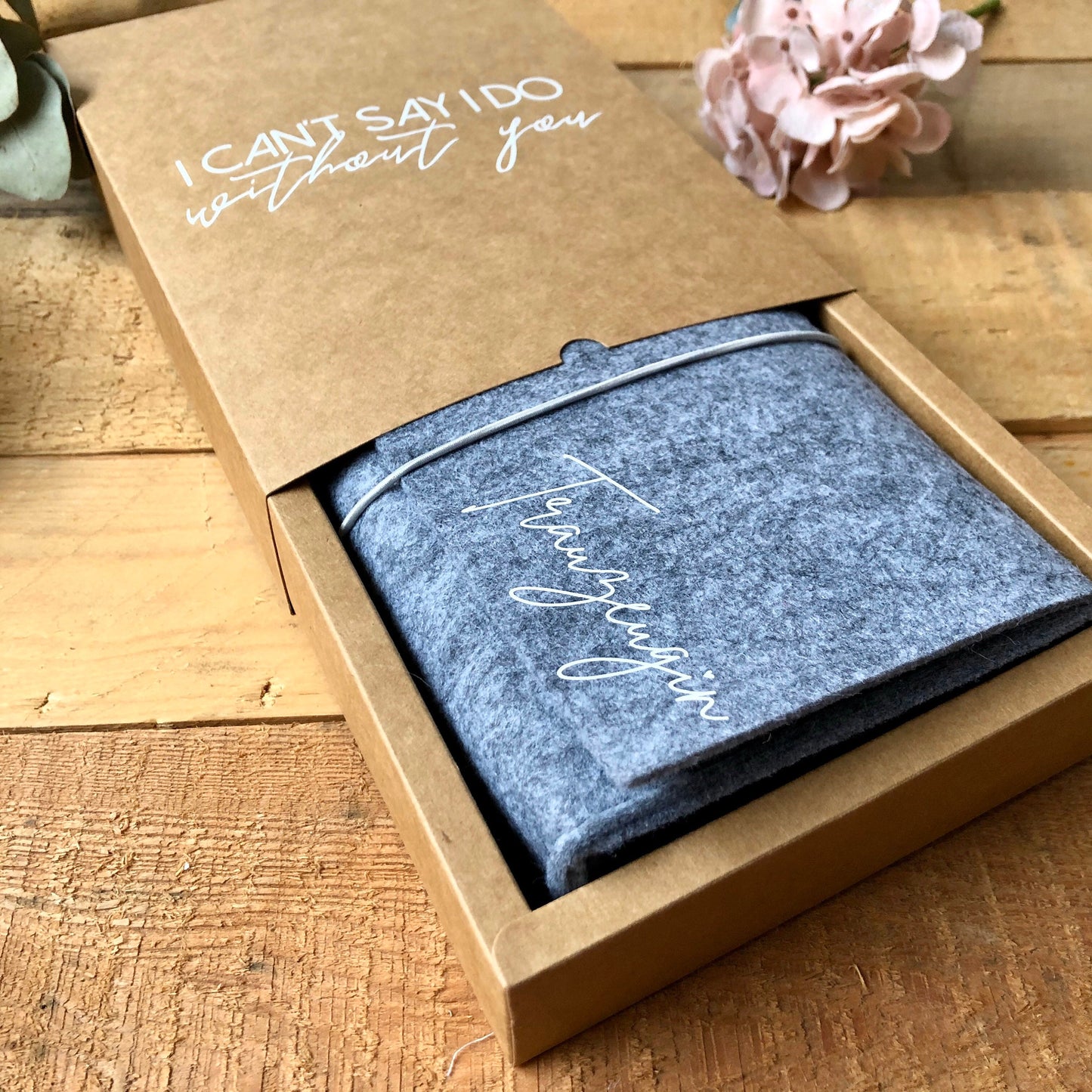 Trauzeugin Geschenk | I can not say I do, without you | Trauzeugin fragen