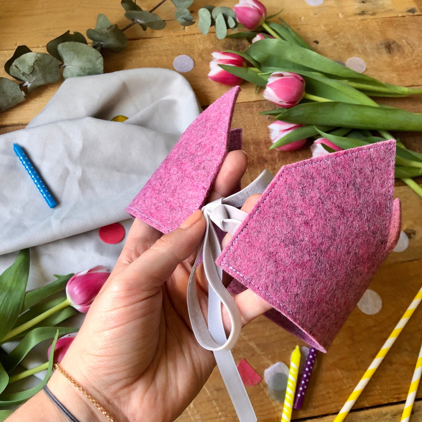 Geburtstagskrone | Geburtstagskind | Beeriges Pink