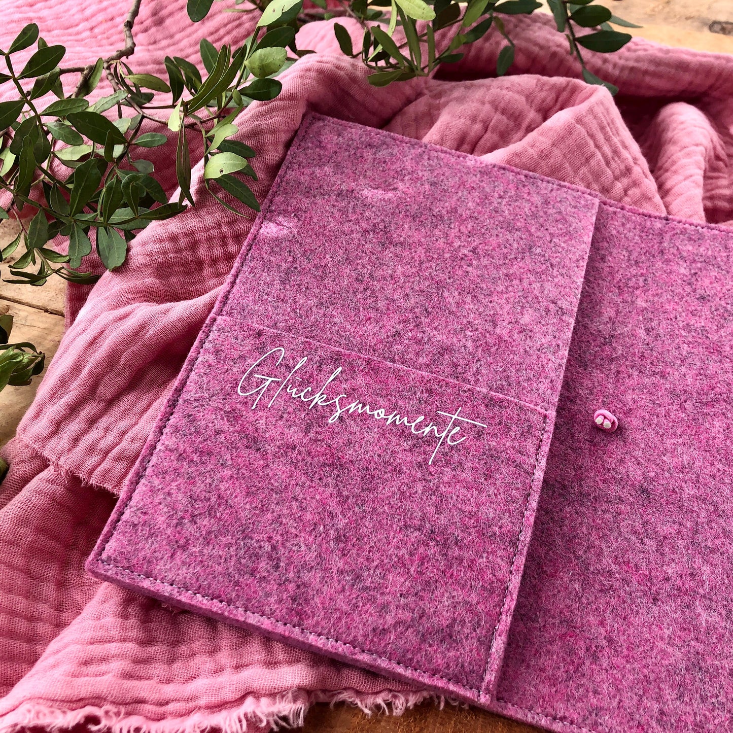 Mutterpasshülle aus Filz | Mom to be | Mutterpassumschlag | Geschenk für werdende Mütter