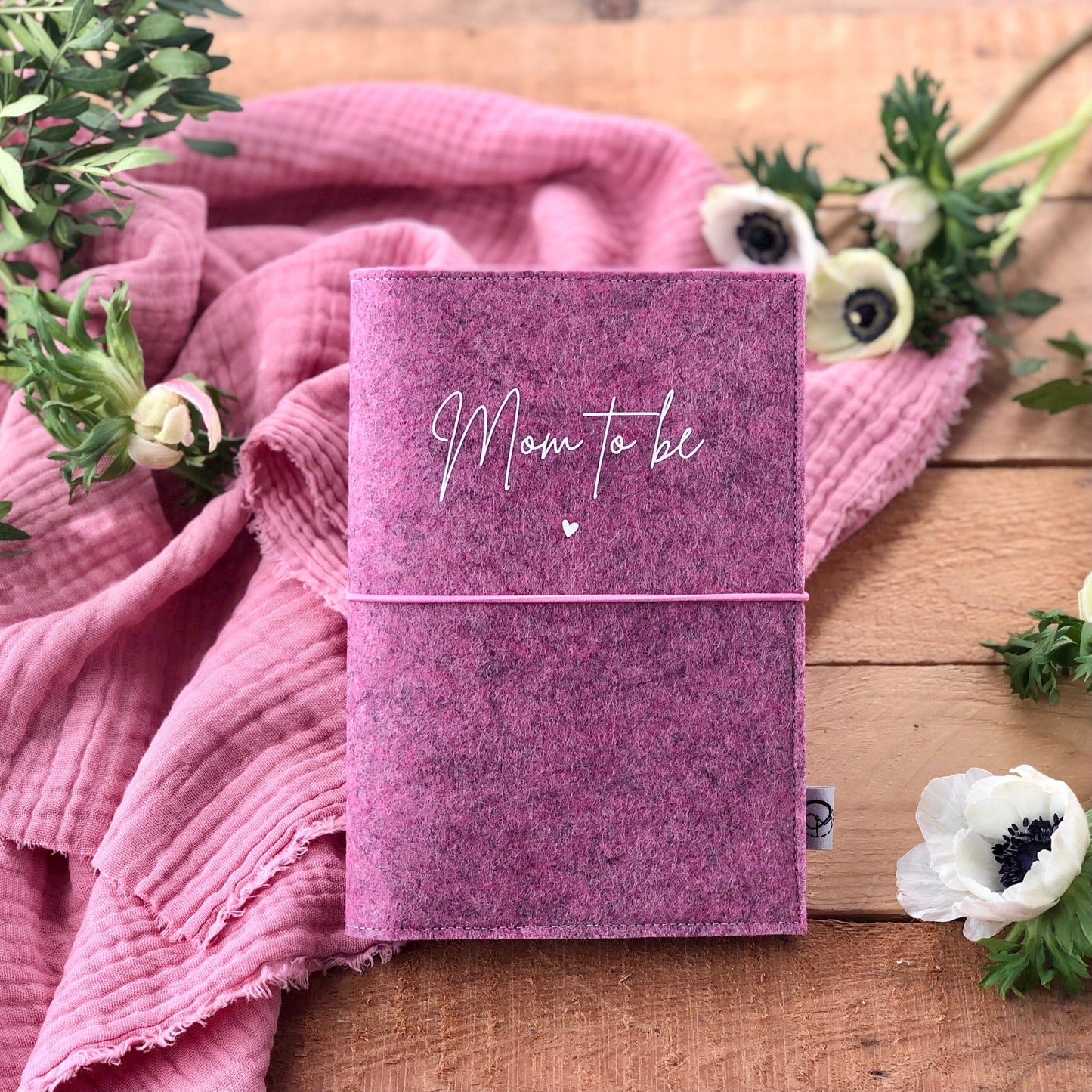 Mutterpasshülle aus Filz | Mom to be | Mutterpassumschlag | Geschenk für werdende Mütter