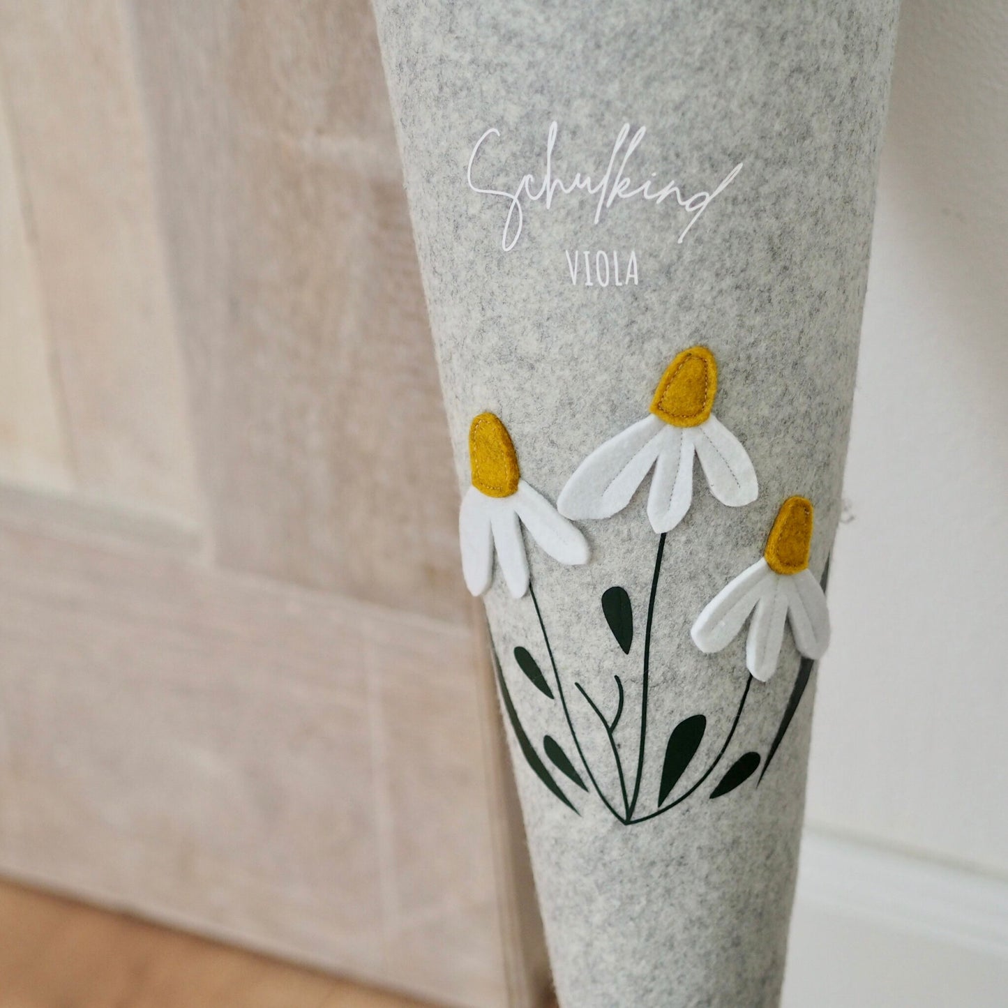 Personalisierte Schultüte | Blumenwiese | Für den ersten Schultag