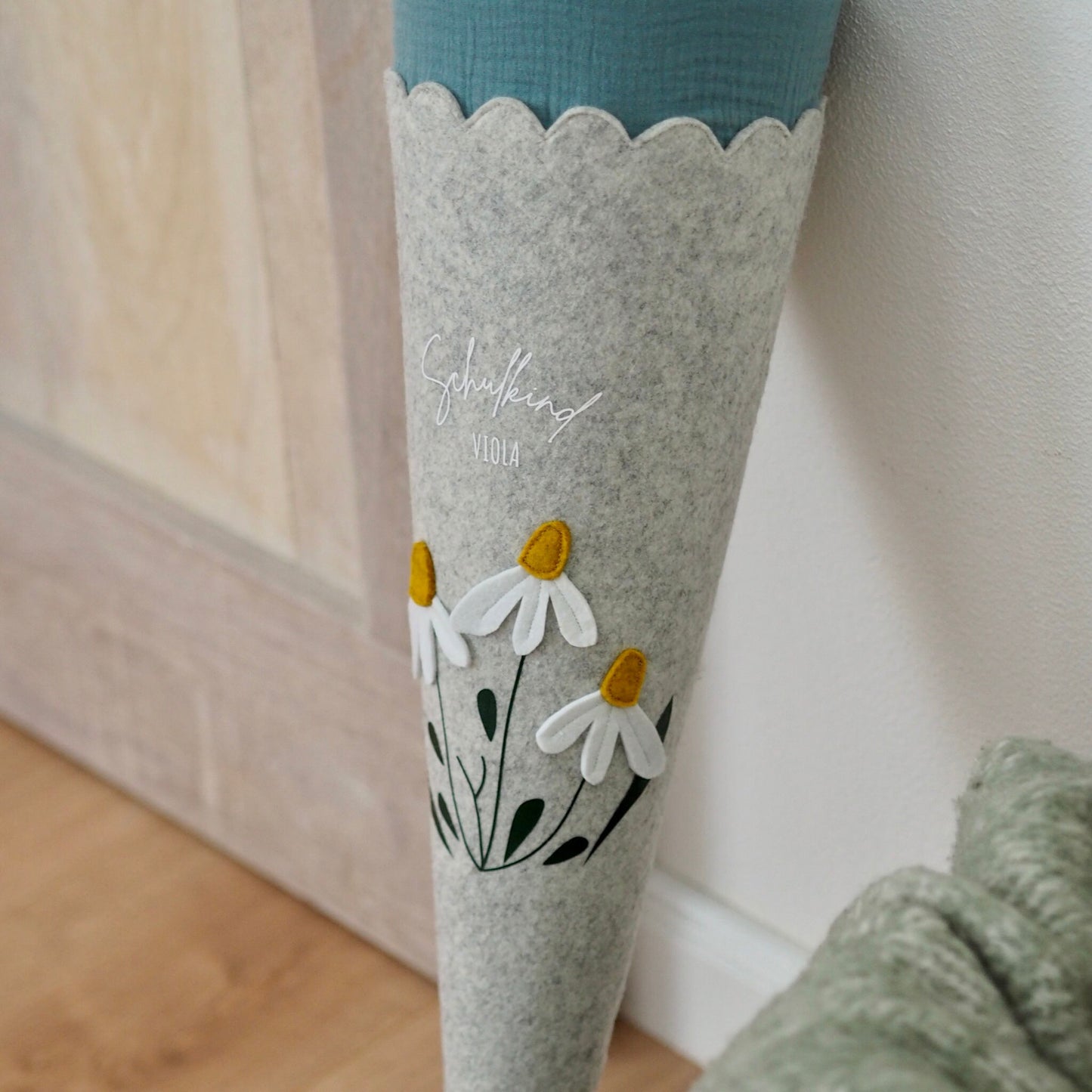 Personalisierte Schultüte | Blumenwiese | Für den ersten Schultag