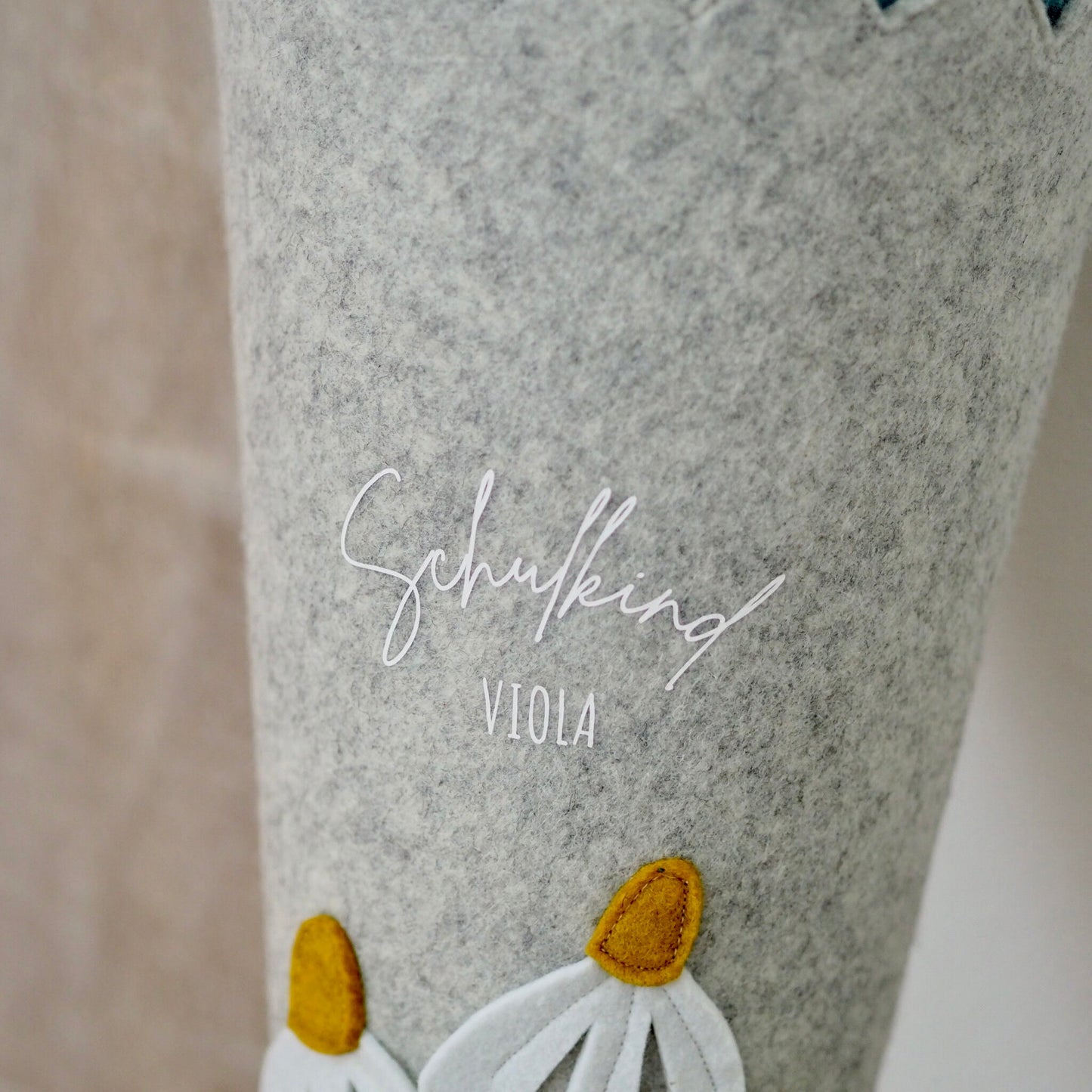 Personalisierte Schultüte | Blumenwiese | Für den ersten Schultag