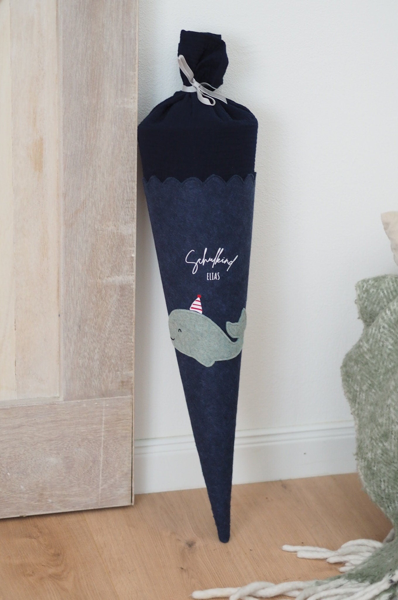 Schultüte personalisiert | Little Whale | Zuckertüte für den ersten Schultag
