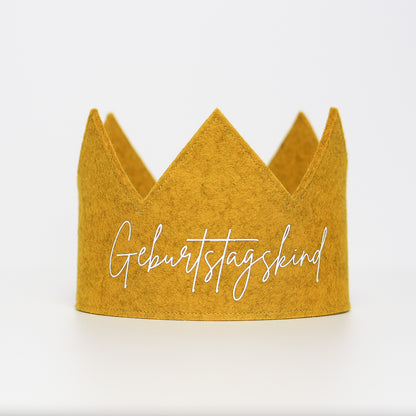 Geburtstagskrone | "Goldkrönchen"