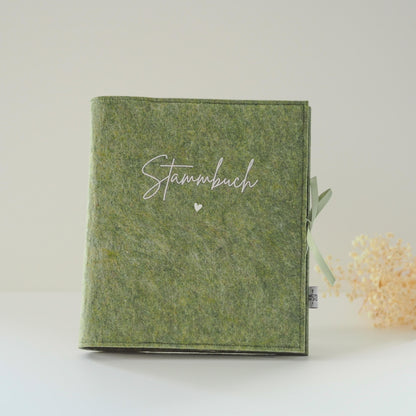 Stammbuch Hochzeit für DIN A5 | Personalisierbar für einen ganz besonderen Tag