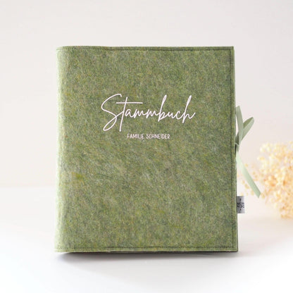Stammbuch Hochzeit für DIN A5 | Personalisierbar für einen ganz besonderen Tag