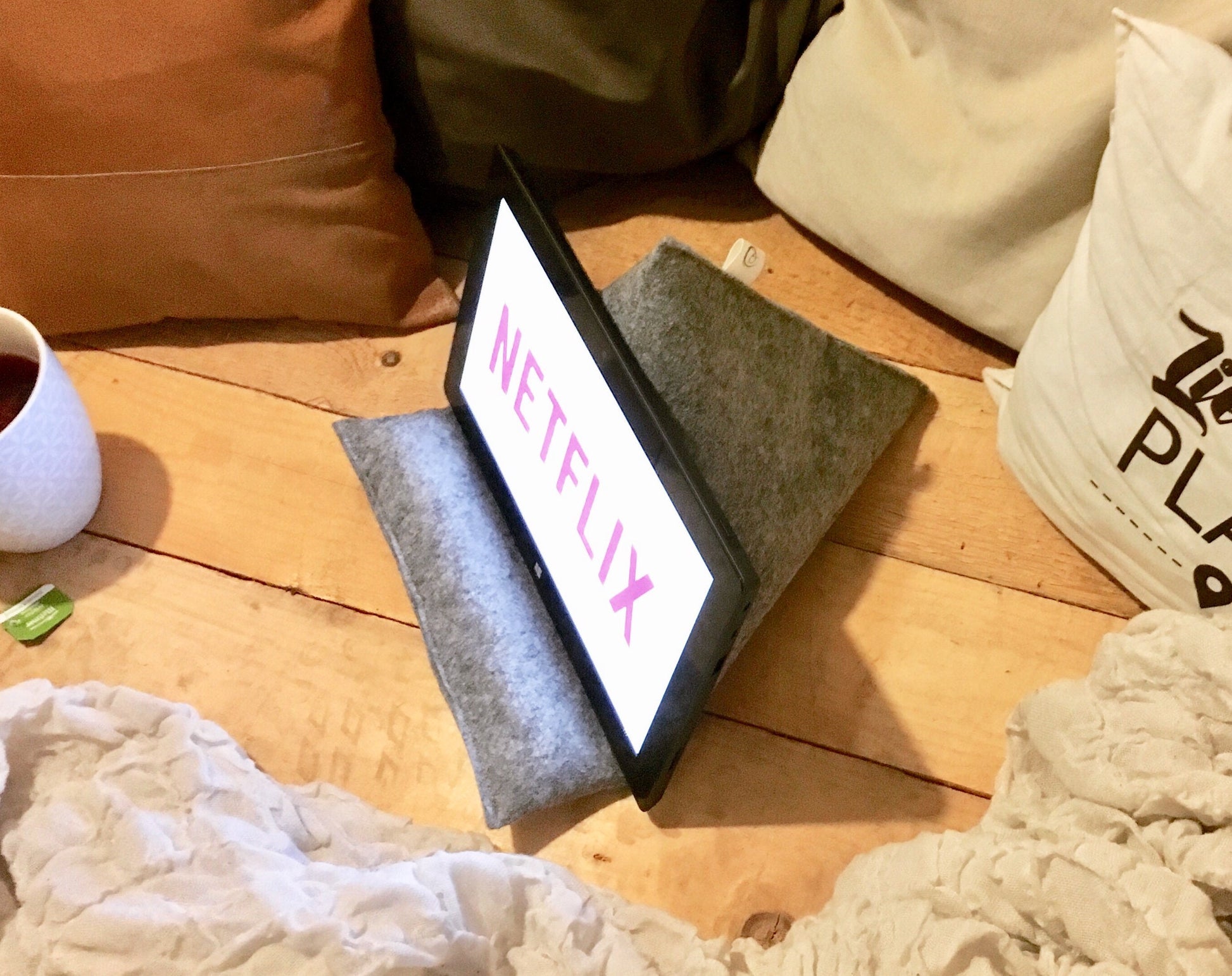 Tablet- /Buchhalterung - Rückhalt | Tabletstütze | Buchstütze | Tablethalter