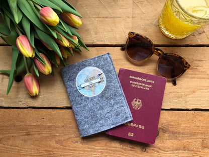 Personalisierte Reisepasshülle | Live Love Travel | der perfekte Wegbegleiter für die nächste Reise