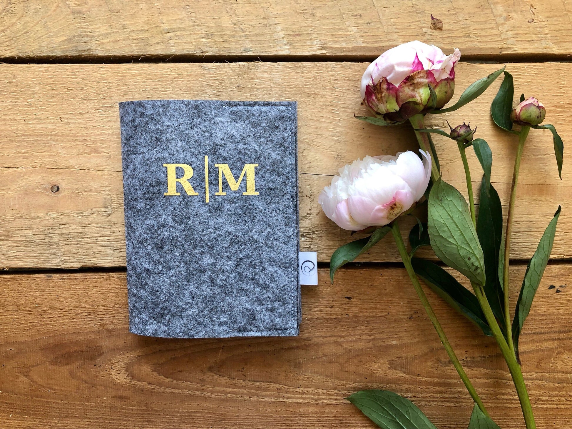 Reisepasshülle personalisiert| Initialien | individuelle Passhülle mit Namen