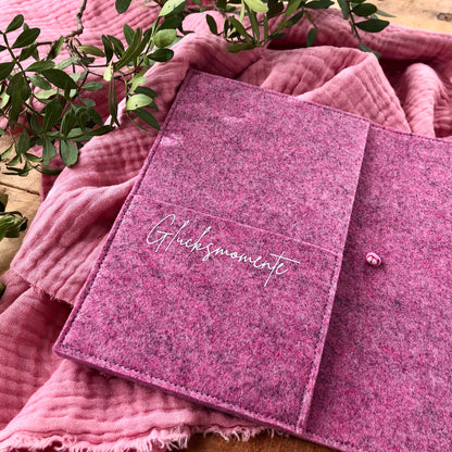 Mutterpasshülle aus Filz | Mom to be | Mutterpassumschlag | Geschenk für werdende Mütter