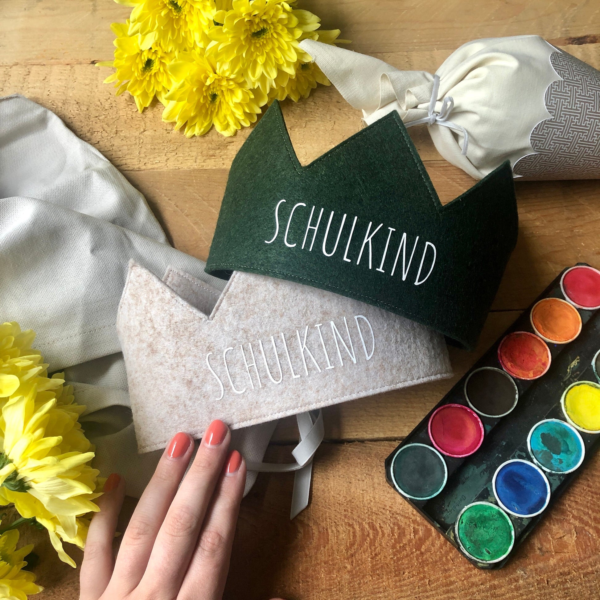 Krone Schulkind | Wunderschöne Krone für den ersten Schultag