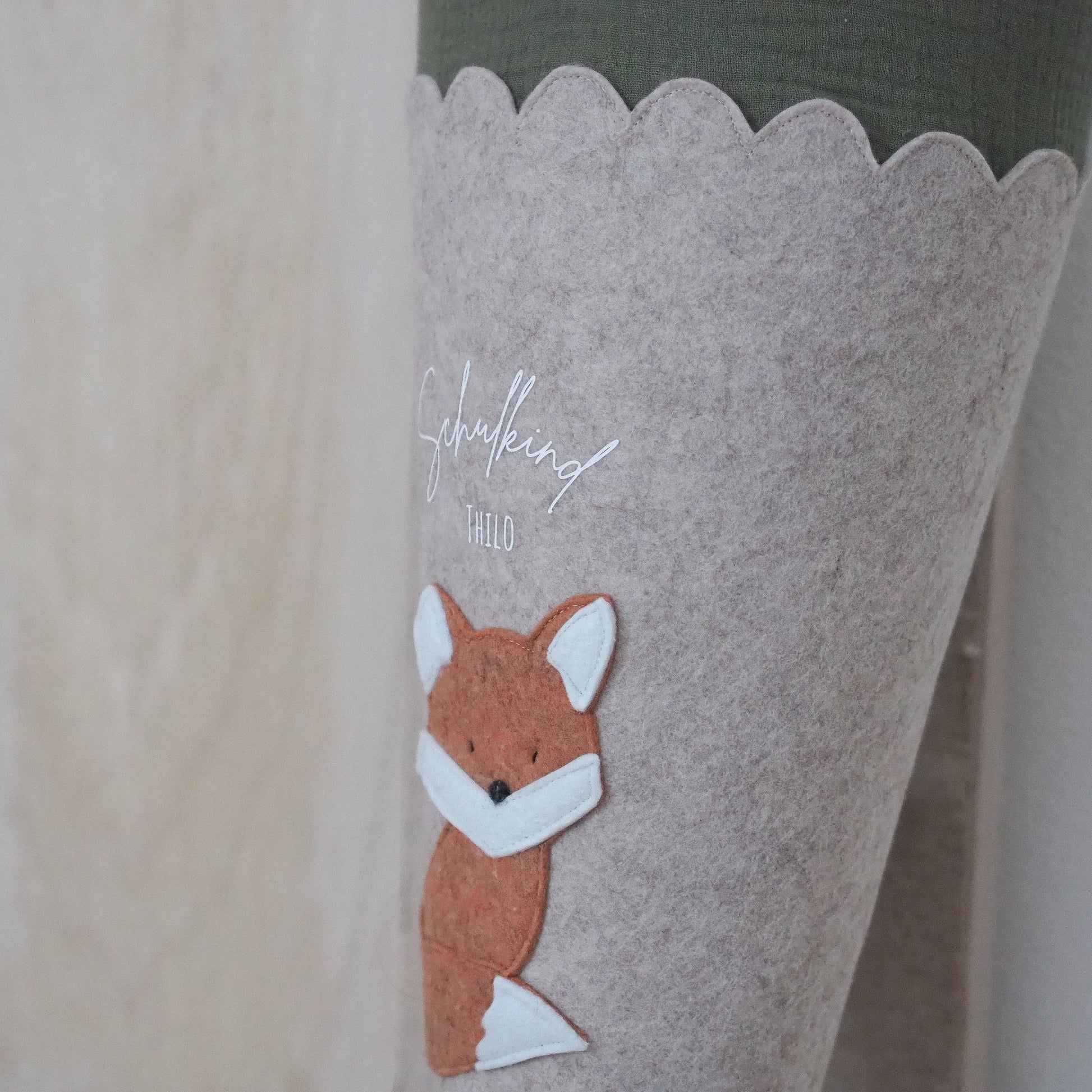 Schultüte "Little Fox" | Schulkind | Begleiter für den ersten Schultag