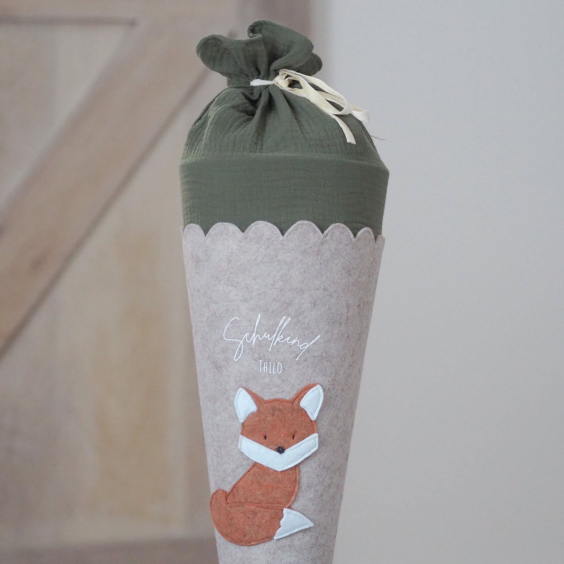 Schultüte "Little Fox" | Schulkind | Begleiter für den ersten Schultag