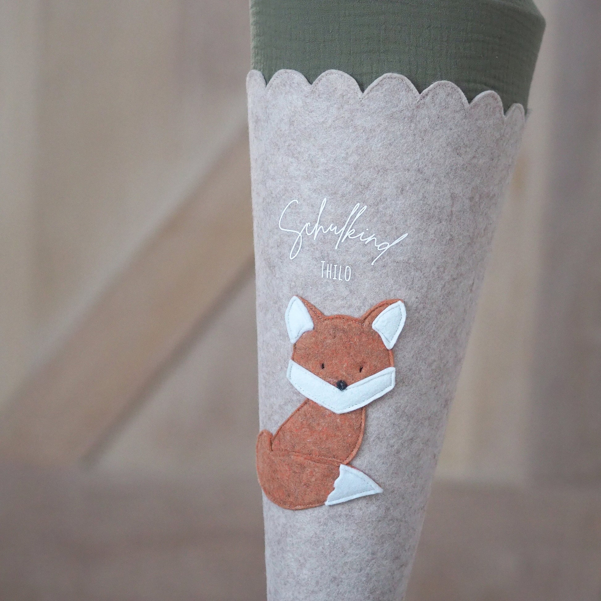 Schultüte "Little Fox" | Schulkind | Begleiter für den ersten Schultag