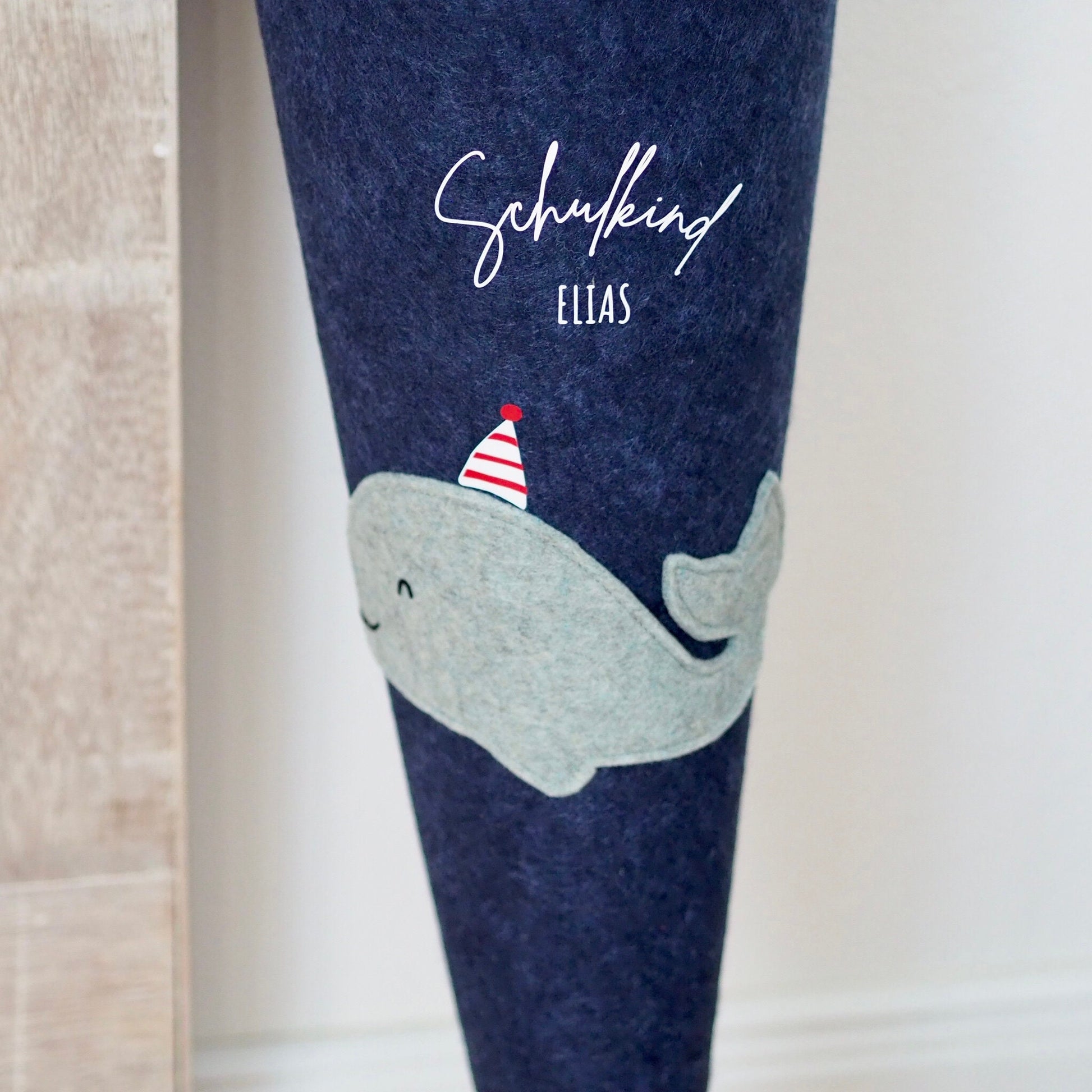Schultüte personalisiert | Little Whale | Zuckertüte für den ersten Schultag